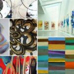Abstract Artworks In Contemporary Galleries