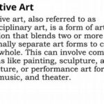 Interdisciplinary Artistic Innovation Strategies