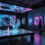 Holographic Visualization For Modern Art