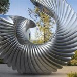 Sculpture Showcases In Public Areas